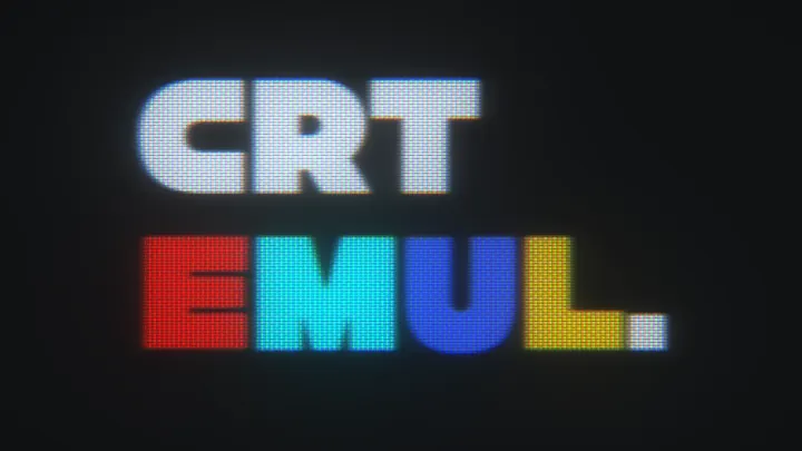 Close-up of a letter through the slot mask